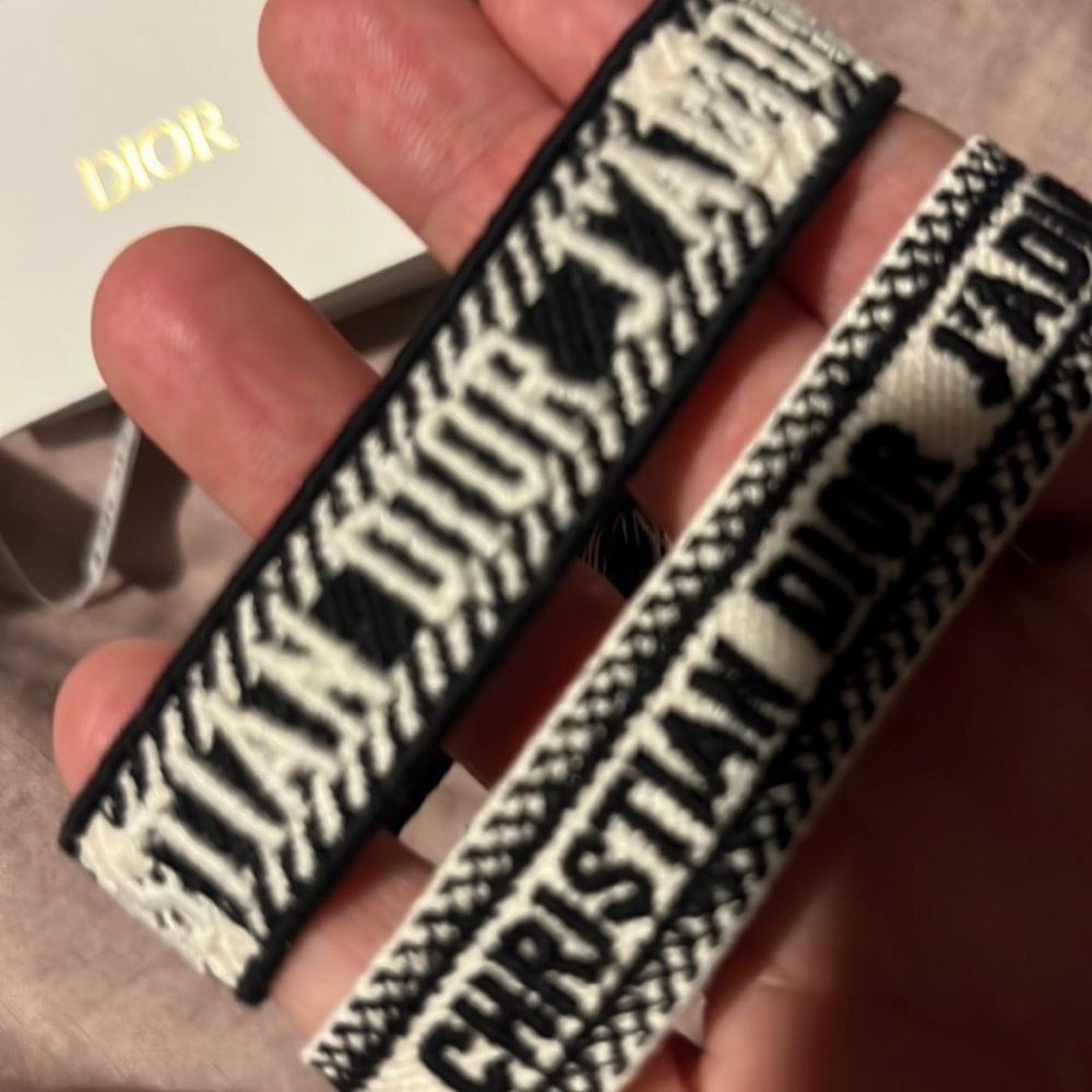 Dior ADR Textile bracelets